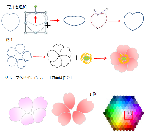 秋明菊 | Officeで描画