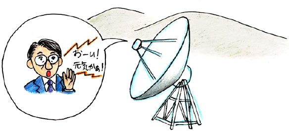 はやぶさに呼びかける